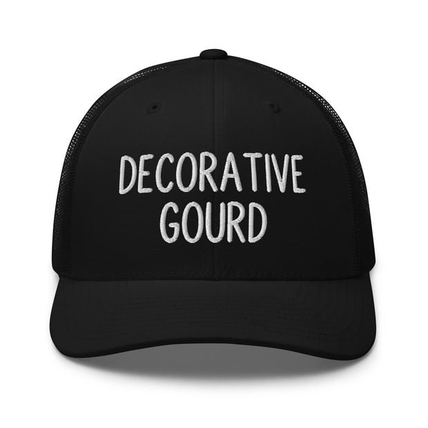Decorative Gourd Trucker Cap