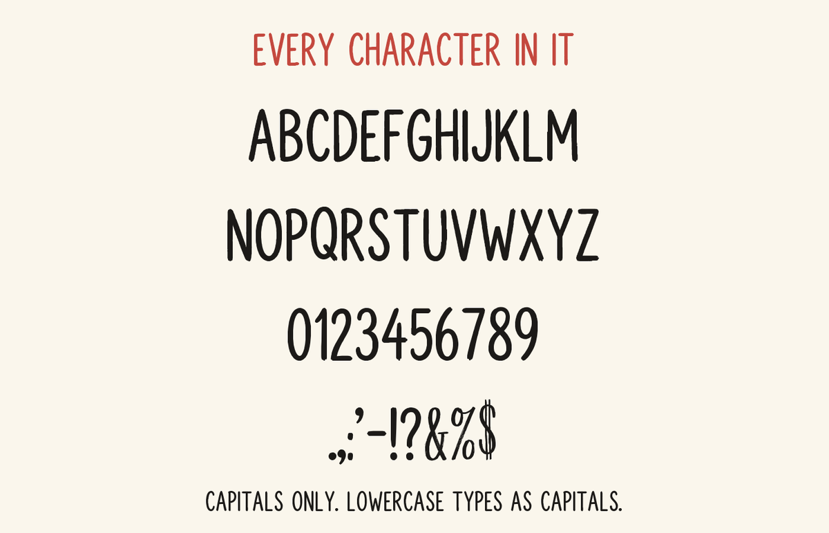 The Man Explains Everything Font (Free)